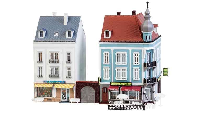 FALLER 130703 Два дома на Бетховенштрассе, 1:87, 1945–1965