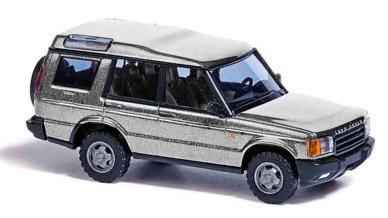 BUSCH 51932 Внедорожник Land Rover® Discovery (серебристый металлик), 1:87, 1998—2004