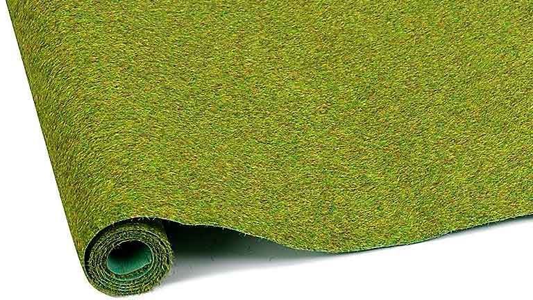 BUSCH 7221 Трава зелёная (рулон 1000 × 800 мм ~0,8 м²), 1:35—1:500