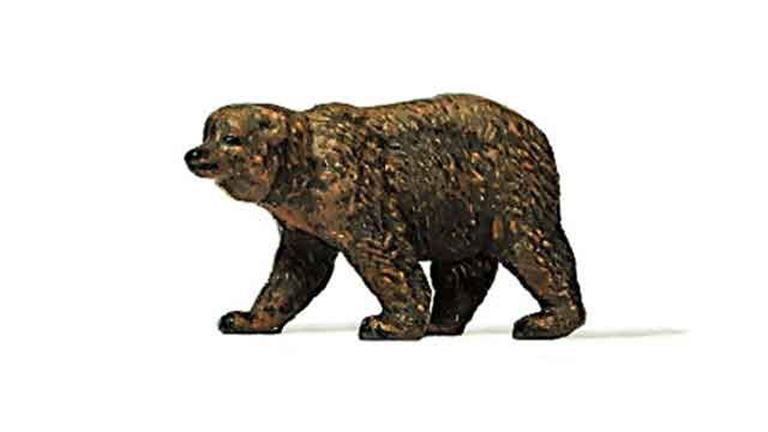 PREISER 29512 Бурый медведь (1 эксклюзивная фигурка), 1:72–1:100