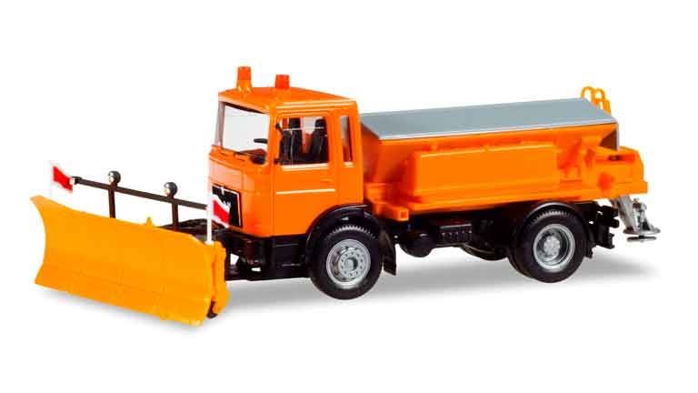 HERPA 309547 Снегоуборочный грузовой автомобиль MAN® F8, 1:87, 1965—1990