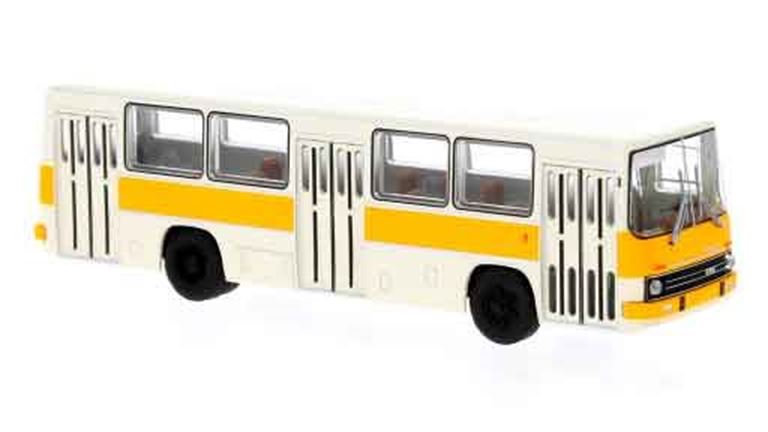 BREKINA 59804 Городской автобус Икарус 260 (бело-жолтый), 1:87, 1972, СССР