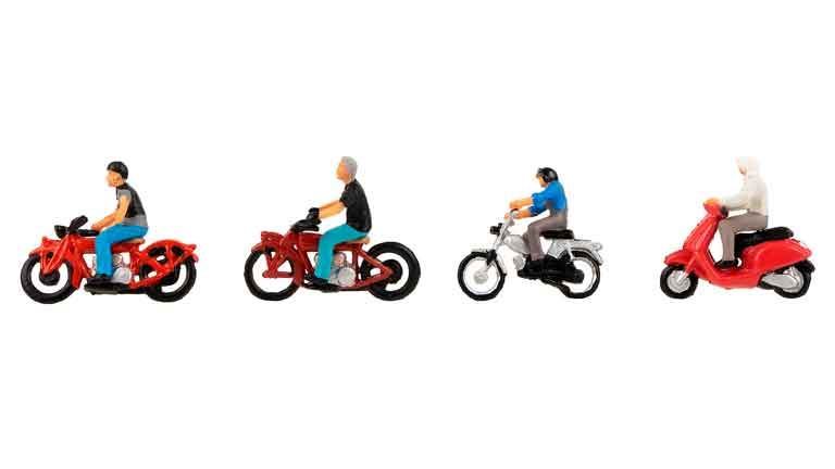 FALLER 151669 Мотоциклисты (набор фигурок), 1:87, 1965–1990