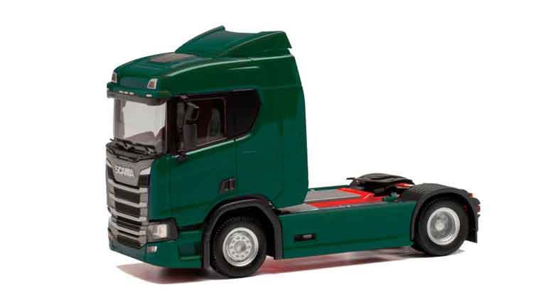 HERPA 307642-003 Седельный тягач Scania® CR 20 ND (темно-зеленый), 1:87

