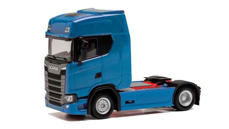 HERPA 306768-004 Седельный тягач Scania® CR 20 ND (голубой), 1:87