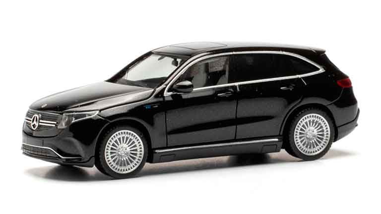 HERPA 430715-003 Электромобиль-кроссовер Mercedes-Benz® EQ EQC AMG (черный металлик), 1:87, 2019