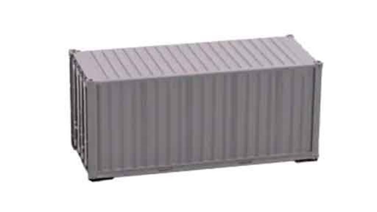 CMOD CON08720 light gray 20 футовый контейнер (светло-серый), 1:87