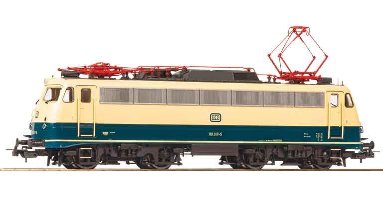 PIKO 51816 Электровоз BR 110 (декодер PluX22 и звук), H0, IV, DB