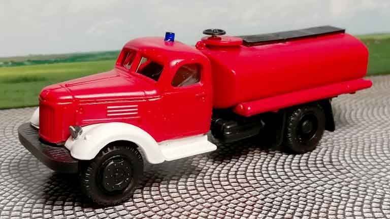 RUSAM-ZIL-164-60-222 Автоцистерна пожарной службы на базе ЗиЛ 164, 1:87, 1957—1964, СССР