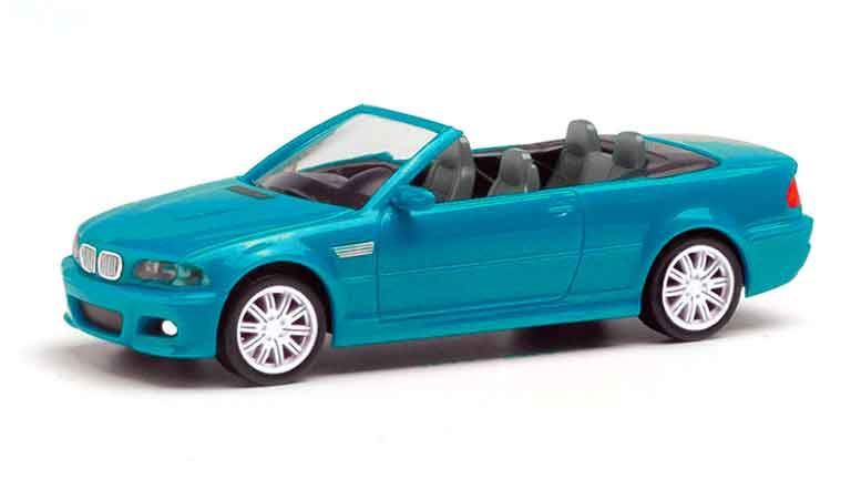 HERPA 022996-002 Кабриолет BMW® M3 (голубой), 1:87