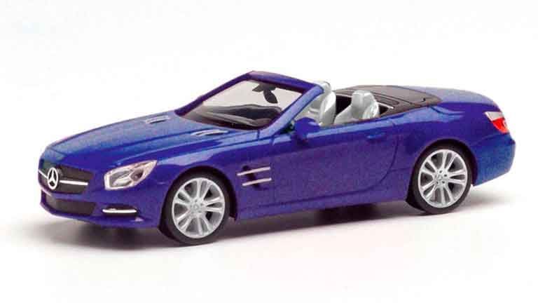 HERPA 034838-002 Кабриолет Mercedes-Benz® SL—класса (синий металлик), 1:87