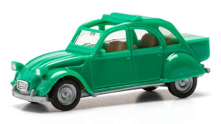 HERPA 027632-005 Автомобиль Citroën® 2 CV (зеленый), 1:87