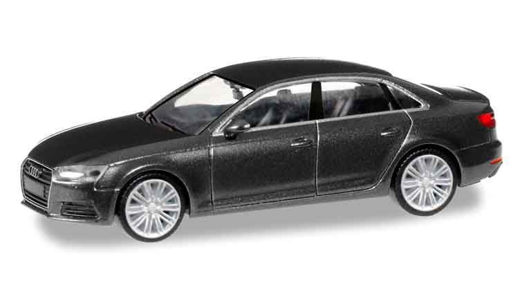 HERPA 038560-002 Автомобиль седан Audi® A4 (Daytona серый металлик), 1:87