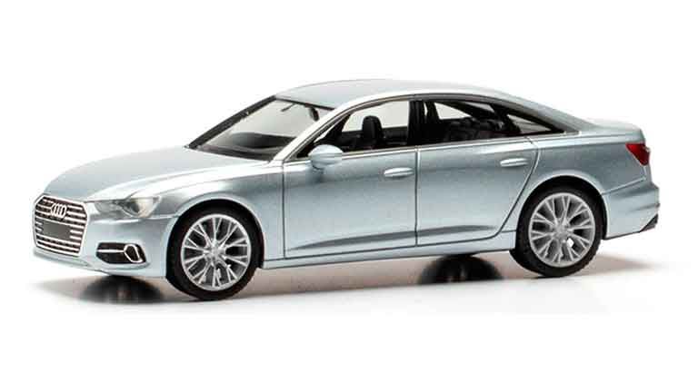 HERPA 430630-004 Автомобиль Audi® A6 седан (серебристый металлик), 1:87