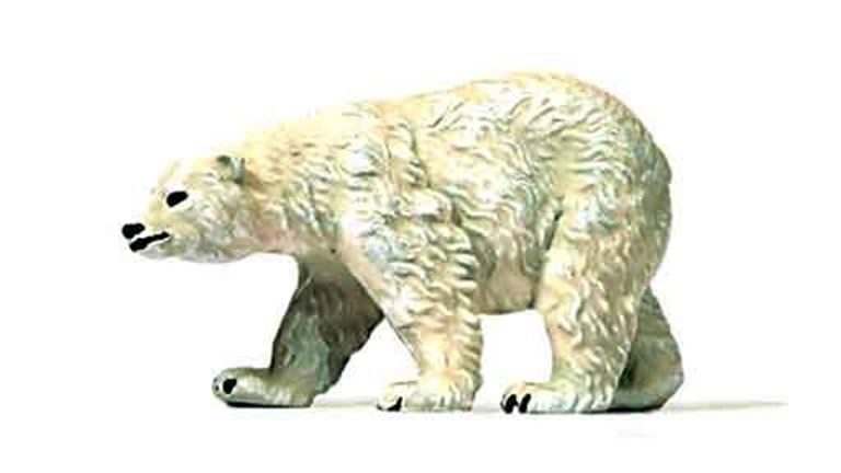 PREISER 29520 Белый медведь (эксклюзивная фигурка), 1:72–1:100