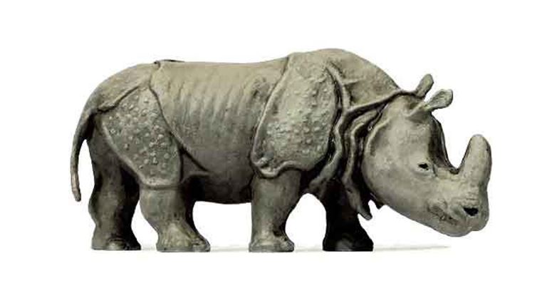 PREISER 29502 Индийский танковый носорог (эксклюзивная фигурка), 1:87