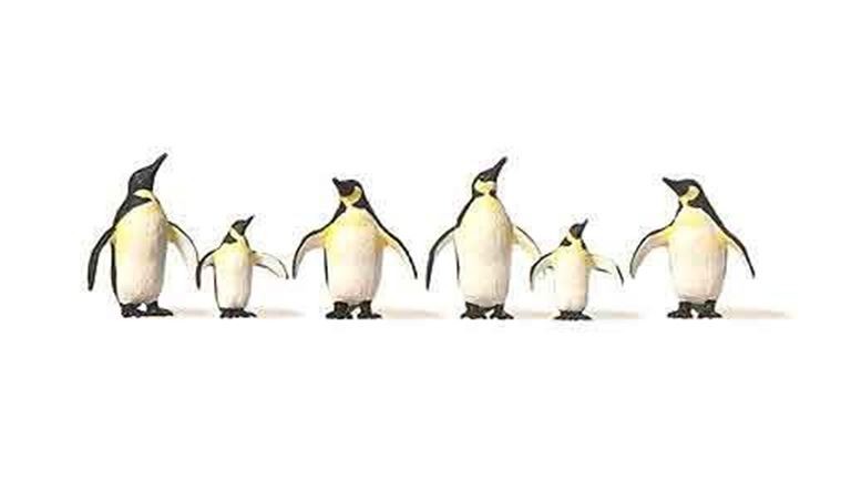 PREISER 20398 Пингвины (6 фигурок), 1:87