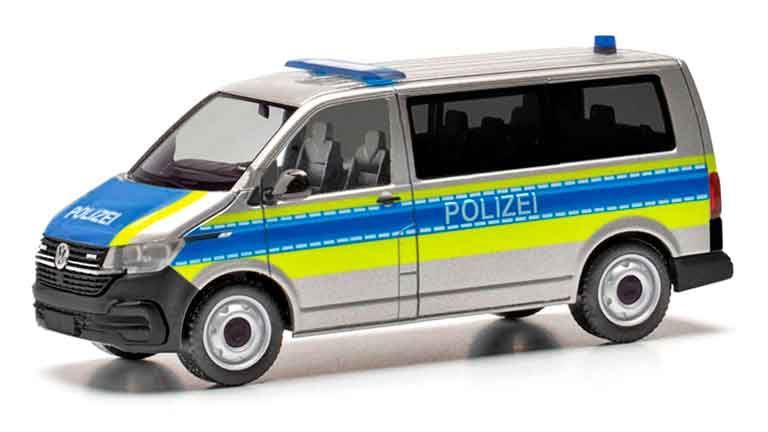 HERPA 097413 Микроавтобус Volkswagen® T6.1 «Polizei», 1:87, ФРГ (Нижняя Саксония)