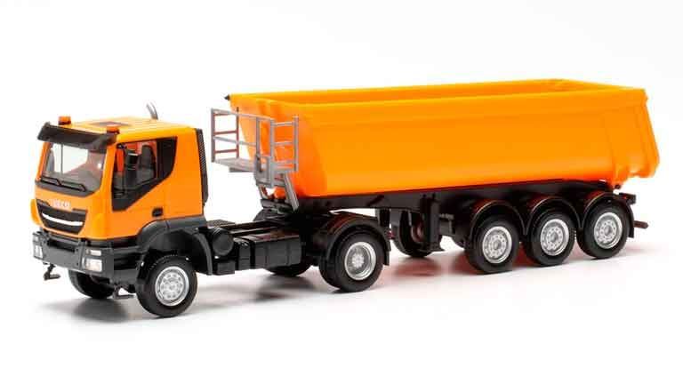 HERPA 315111 Сочленённый самосвал Iveco® Schmitz Cargobull, 1:87