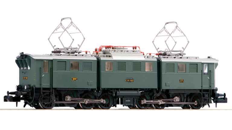 PIKO 40544 Электровоз BR E 91 (интерфейс Next18), N, II, DRG