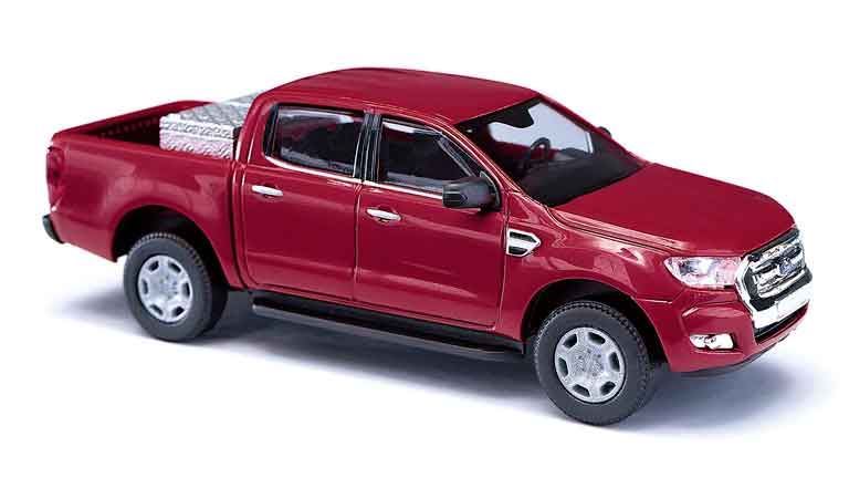 BUSCH 52843 Автомобиль Ford® Ranger/Hardtop с алюминиевой коробкой, 1:87