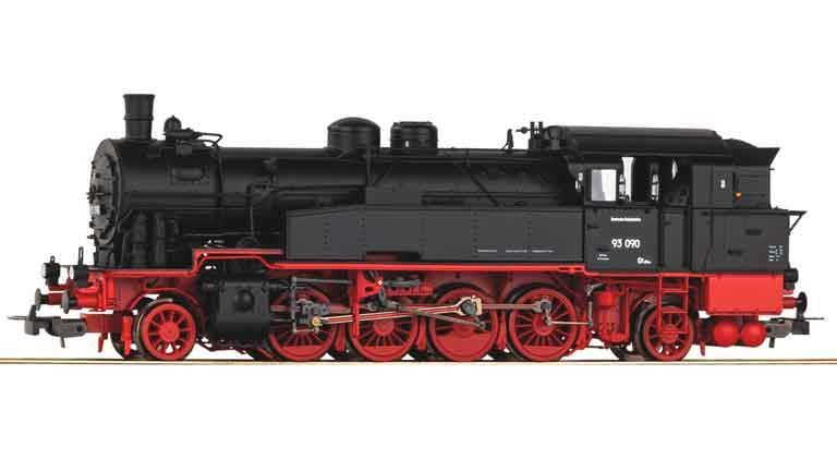 PIKO 50665 Паровоз BR 93 с декодером PluX22 (звук и пар), H0, III, DR