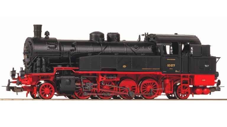 PIKO 50668 Паровоз BR 93 с декодером PluX22 (звук и пар), H0, II, DRG