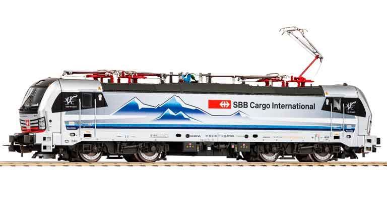 PIKO 21646 Электровоз Vectron BR 193 «Lago di Lugano» (декодер PluX22 и звук), H0, VI, SBB