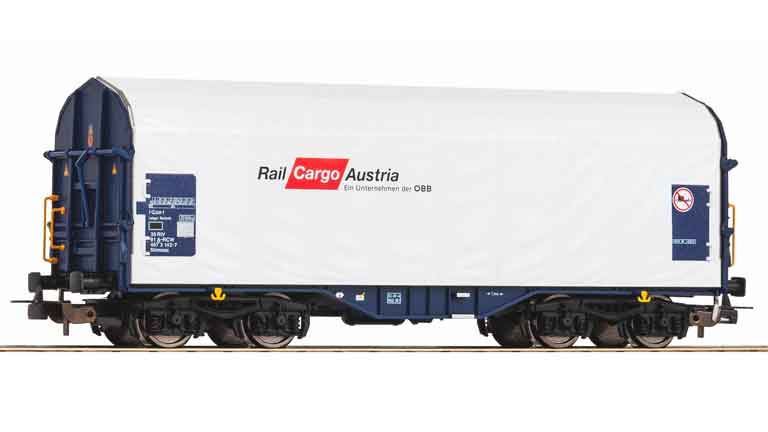 PIKO 24617 Вагон крытый брезентом «Rail Cargo Austria», H0, VI, RCA