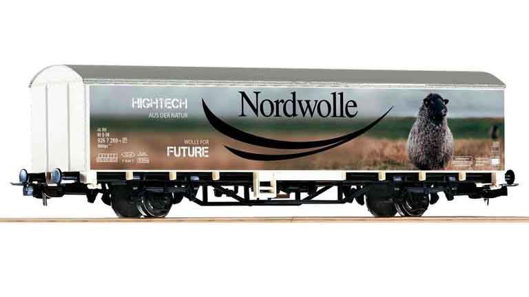 PIKO 27705 Товарный вагон «Nordwolle», H0, VI, DB AG