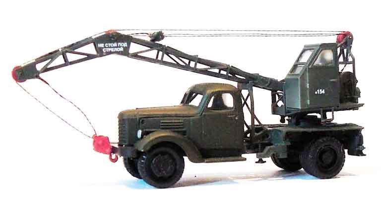 RUSAM-ZIL-164-AK Автокран на базе ЗиЛ 164, 1:87, 1957—1964, СССР