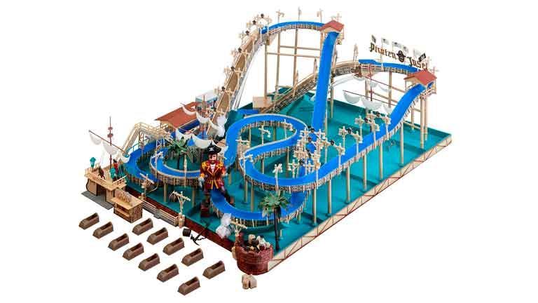 FALLER 140430 Аквапарк «Pirateninsel» (с мотором), 1:87, 1965–1990