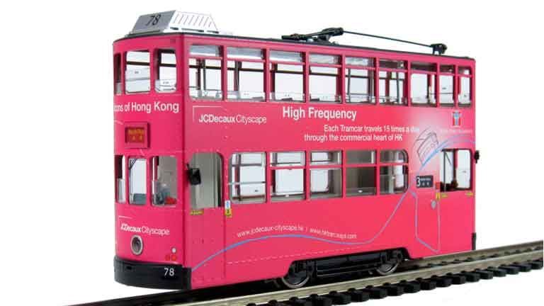 BACHMANN CHINA CE00602 Двухэтажный трамвай «High Frequency», 00, V, Гонконг