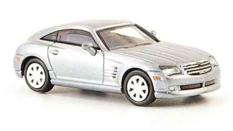 RICKO 38465 Автомобиль Chrysler® Crossfire купе (серебристый), 1:87, 2004–2008