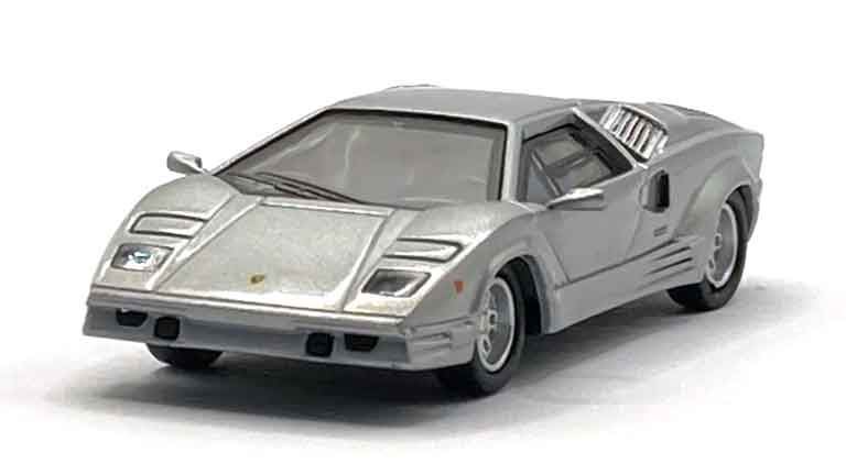 RICKO 38341 Суперкар Lamborghini® Countach (25-я годовщина серебристый), 1:87, 1989