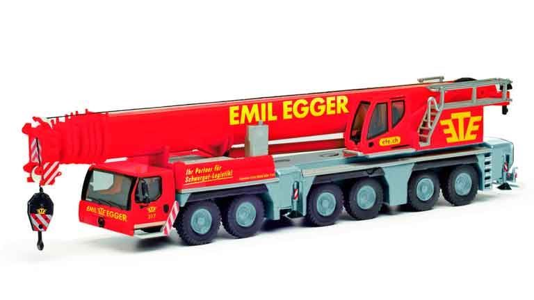 HERPA 053723 Телескопический автокран Liebherr® LTM 1300-6.2 «Emil Egger», 1:87, Швейцария