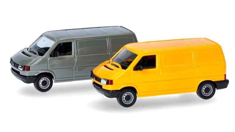 HERPA 012386-004 Автофургоны Volkswagen® T4 (2 шт. для сборки), 1:87