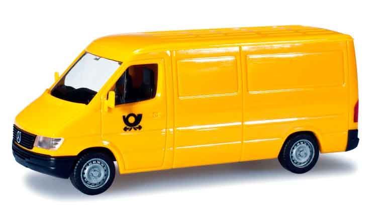 HERPA 012577 Автомобиль Mercedes-Benz® Sprinter «Post» (для сборки), 1:87, 1996