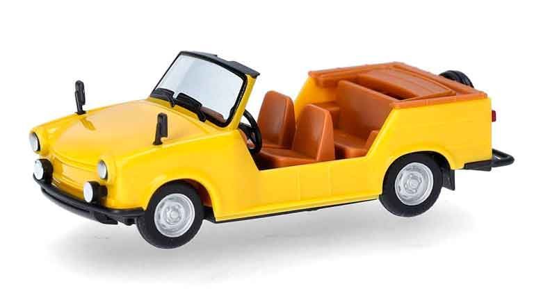 HERPA 024808-004 Автомобиль Trabant® Kübel (желтый), 1:87