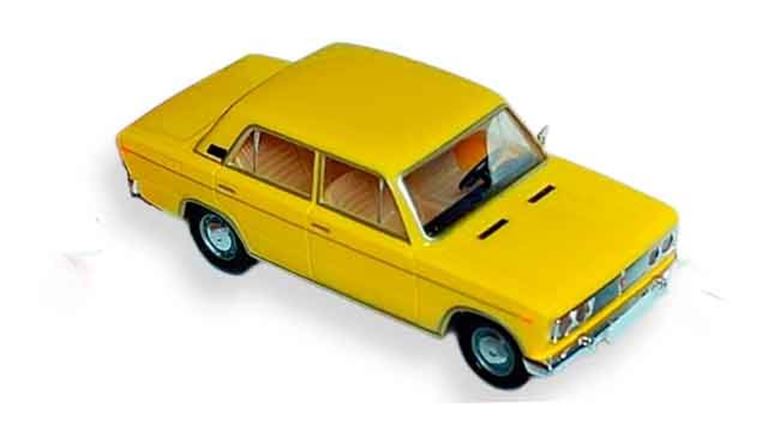 BUSCH 50552 Легковой автомобиль Lada® 1600 («ВАЗ 2106») жёлтый, 1:87, 1976—2006, СССР