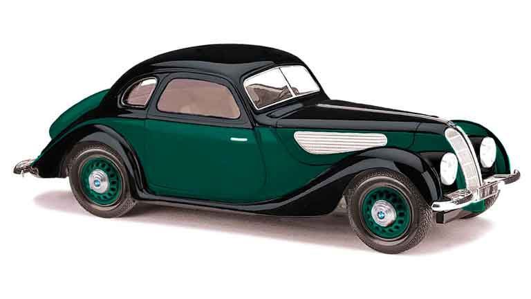 BUSCH 40206 Автомобиль BMW® 327 Coupé (зеленый), 1:87, 1937–1952