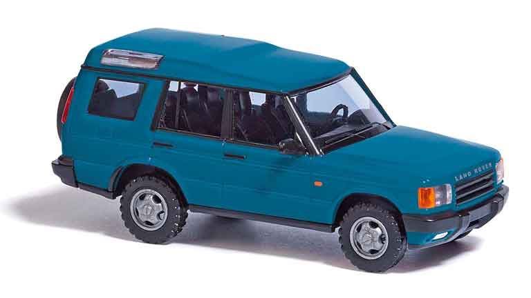 BUSCH 51904 Внедорожник Land Rover® Discovery™ (голубой), 1:87, 1998—2004