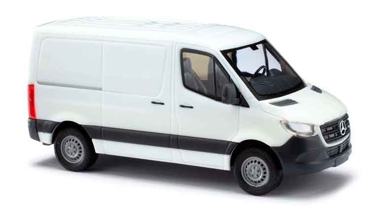 BUSCH 53400 Автофургон Mercedes-Benz® Sprinter короткий RS (белый), 1:87, 2018