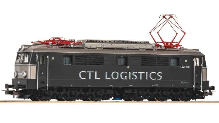 PIKO 51614 Электровоз ET 21 «CTL» (интерфейс PluX22), H0, VI, CTL