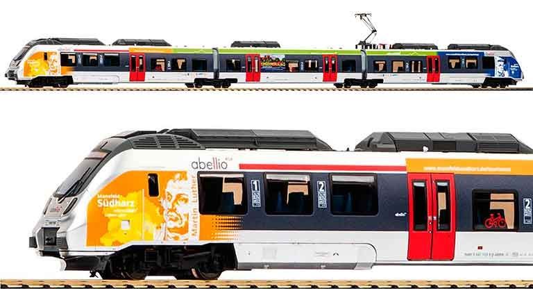 PIKO 59515 Электропоезд BR 442 3-секционный «Talent 2» (интерфейс 8 пин), H0, VI, Abellio