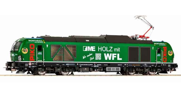 PIKO 51170 Гибридный локомотив BR 248 «Northrail/PIKO/WFL» (интерфейс PluX22), H0, VI, Northrail