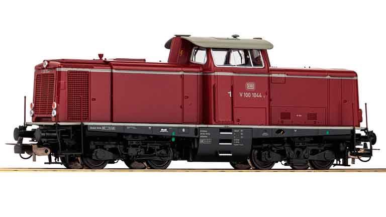 PIKO 52324 Тепловоз BR V 100.10 (интерфейс PluX22), H0, III, DR