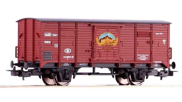 PIKO 27716 Крытый грузовой вагон «Malterie du Chateau», H0, III, SNCB