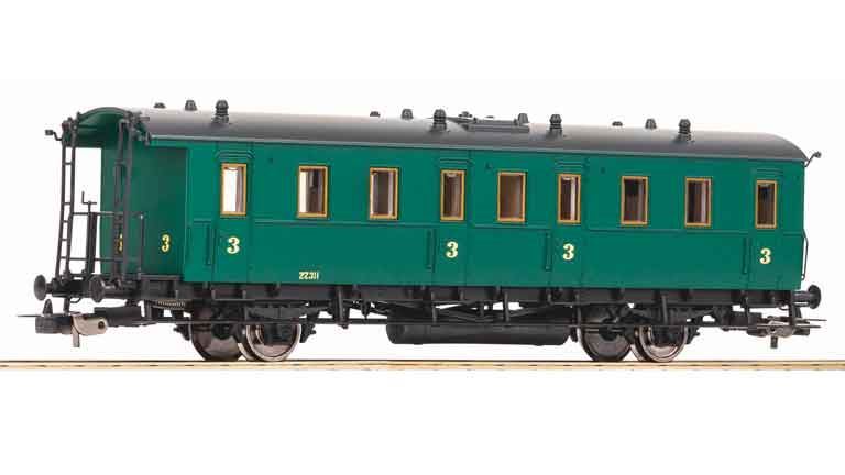 PIKO 53185 Купейный вагон 3 кл., H0, III, SNCB
