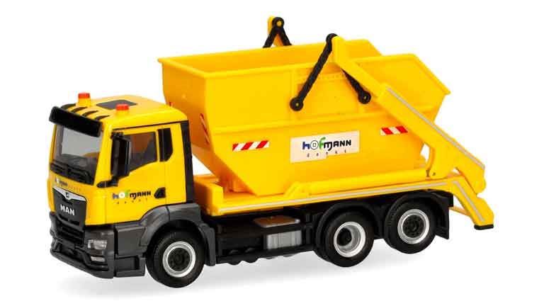 HERPA 318433 Скиповый погрузчик MAN® TGS NN AK16 «Hofmann», 1:87